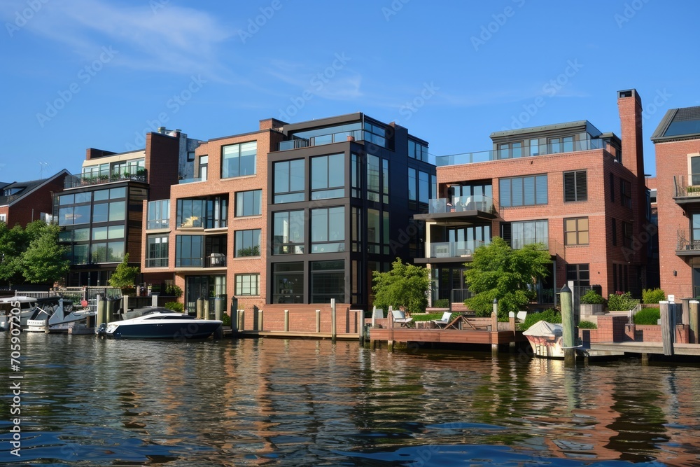 Alexandria Waterfront: Modern Houses in the Historic District