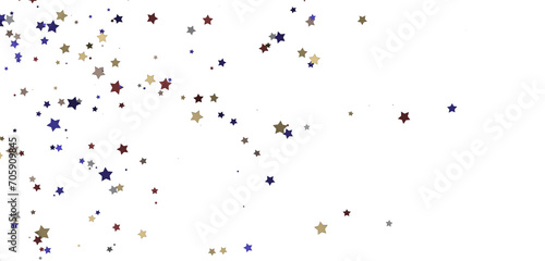Descendant Christmas Constellations  Mind-Blowing 3D Illustration of Falling Festive Star Patterns