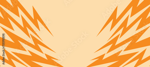 Abstract background with raw jagged spike pattern and with some copy space area	

