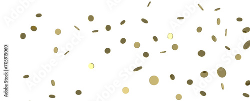 Glittering golden confetti png. Glittering golden