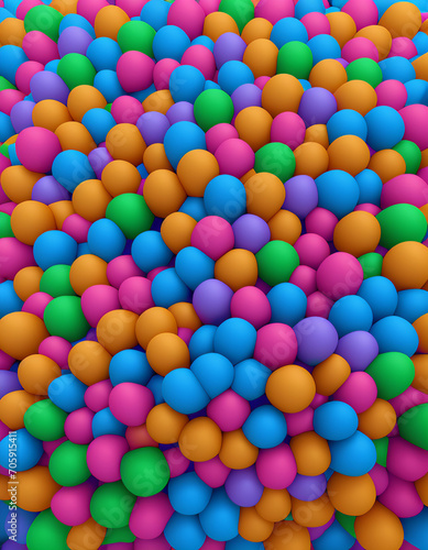 Abstract colourful background  3d rendering