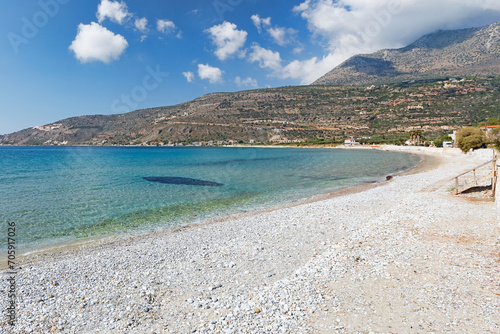 Fototapeta Naklejka Na Ścianę i Meble -  Neo Itilo beach in Mani, Greece