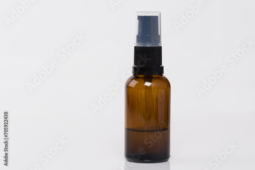 massage oil close-up, front view
