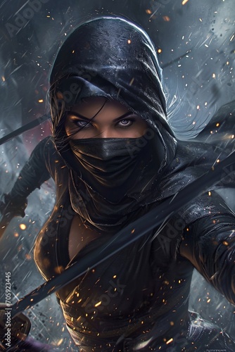 female assassin ninja