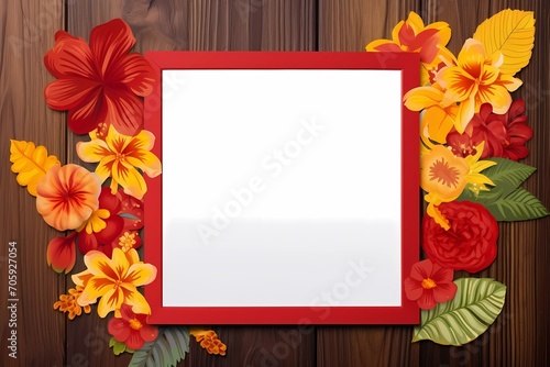 flower background picture, flower frame, greeting flower picture