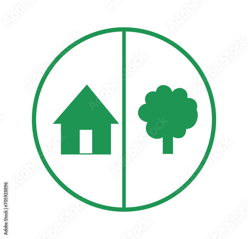 Green Usage Location Indicator Icon
