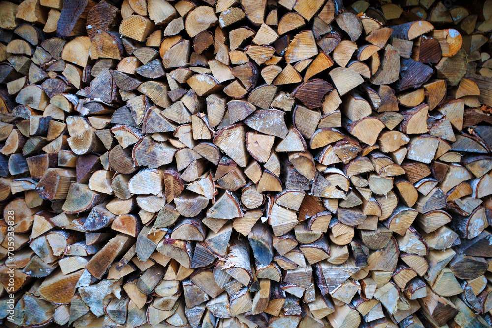 stack of firewood stack of firewood