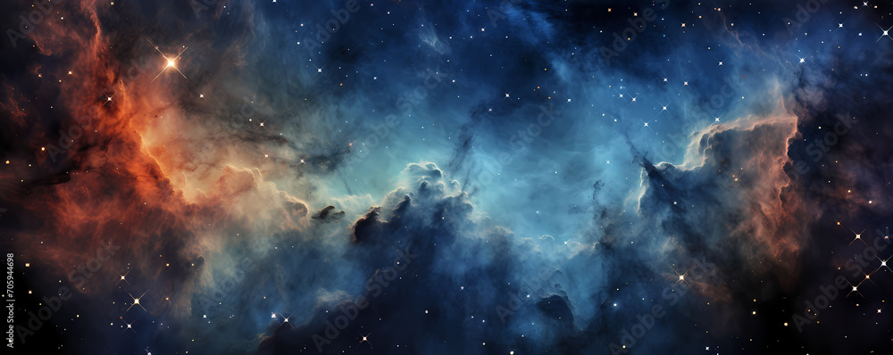 beautiful nebula mist in the space beautiful nebula mist in the space
