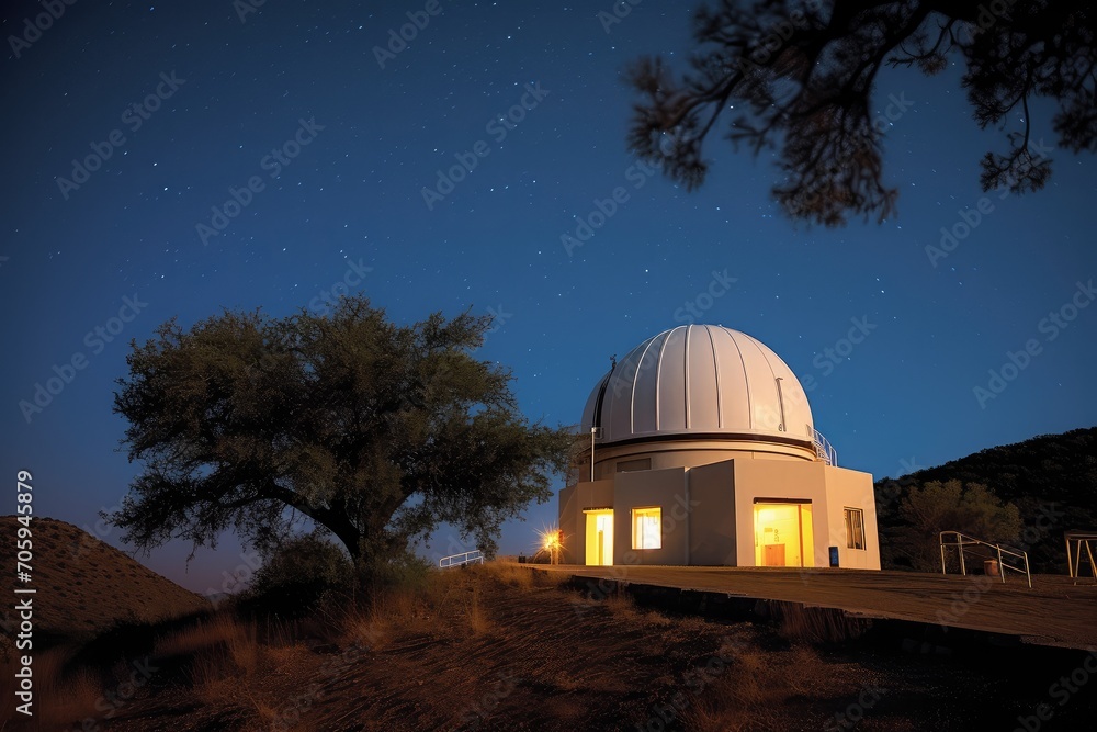 Obraz premium McDonald Observatory Texas