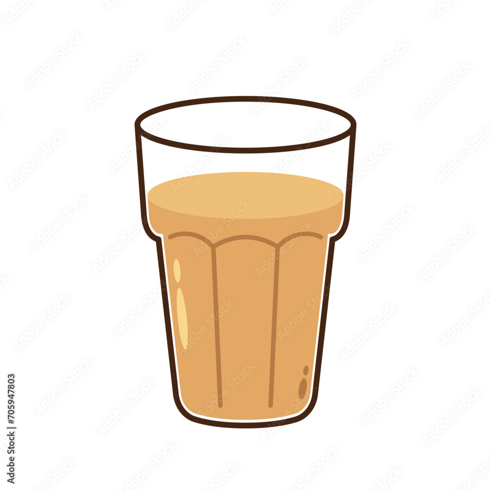 Indian hot drink vector. Indian chai icon. Chai is Indian drink. Kerala tea shop illustration vector eps. Indian Kerala roadside. Kerala tea shop line drawing. Kerala Old.