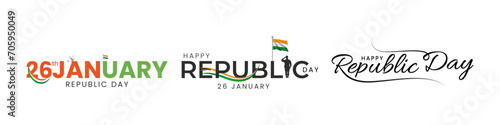 75th Indian Republic Day, 26 January Celebration Social Media Post, Web Benner, Status Wishes	