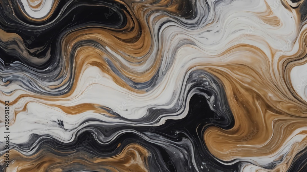 abstract art, fluid art. Abstract background, marble. Decorative acrylic paint that fills the texture of mountain marble. abstract pattern.Generative Ai