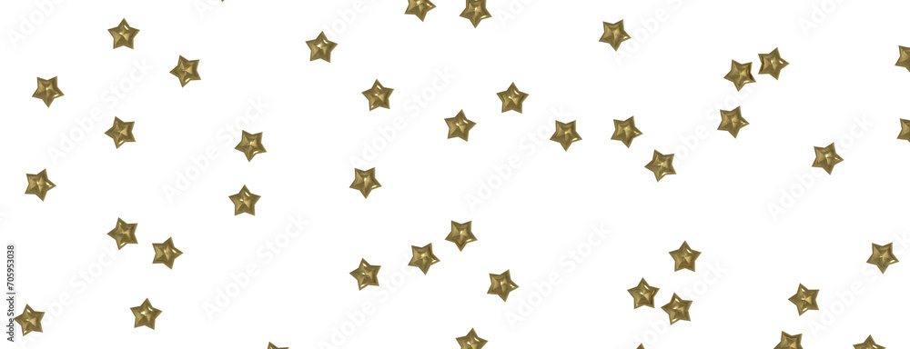 XMAS Stars - Glossy 3D Christmas star icon. Design element for holidays. -