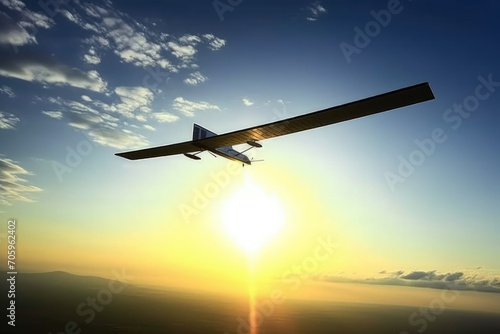Solarpowered airplanes