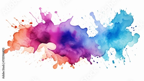Colorful Abstract Art Background with Minimalistic Design AI Generated AI Generated