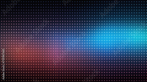 Colorful Pixel Textured Display on LED Screen AI Generated