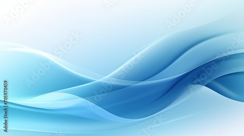 Minimalistic Clean Blue Abstract Background AI Generated