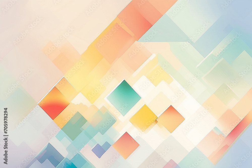 Abstract Geometric Streaming Light Background