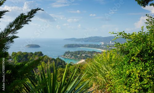 Beautiful view of Phuket island