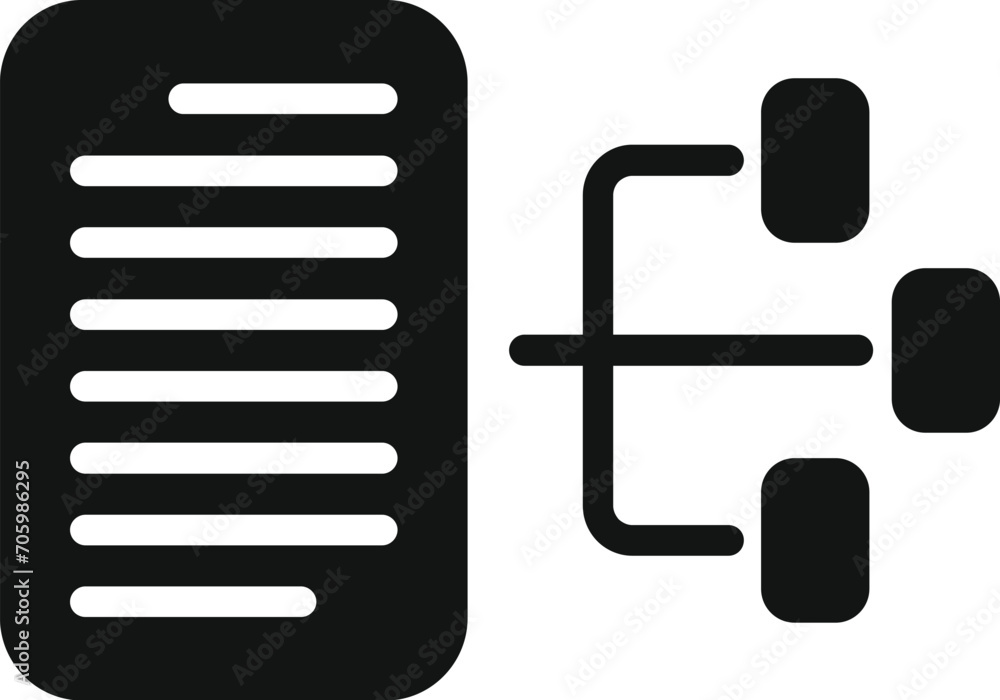 Vector Data Files Icon Data file scheme icon simple vector. Cloud process. Time media safety ...