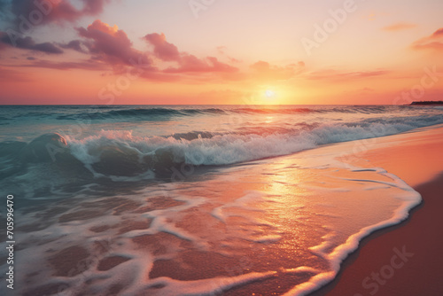 Sunset Serenity at Tropical Beach © Guillem de Balanzó