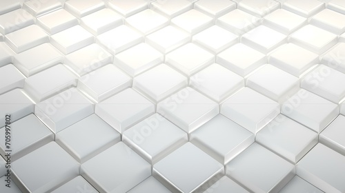 White Wide Hexagon Background - Site Header