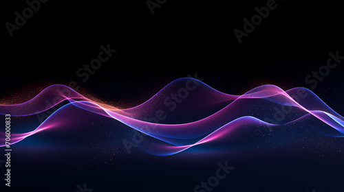 Future technology lines background, abstract future technology background