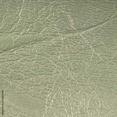 Green leather