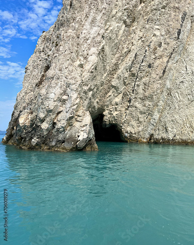 rock in the ocean