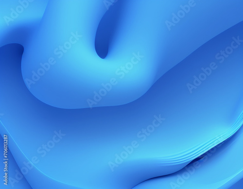 3d rendering of an abstract blue background