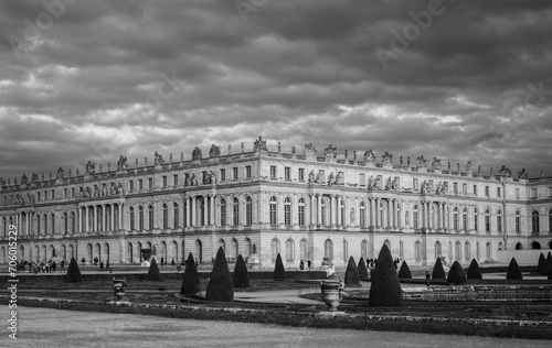 Versalles en blanco y negro