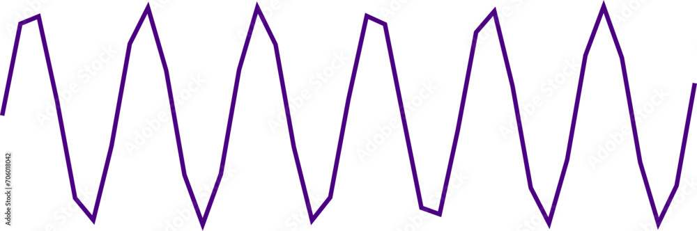 An abstract transparent scribble wave shape line design element. An abstract transparent scribble wave shape line design element.