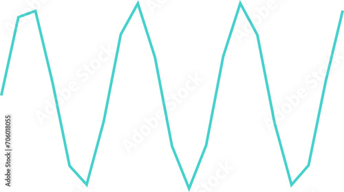 An abstract transparent scribble wave shape line design element.