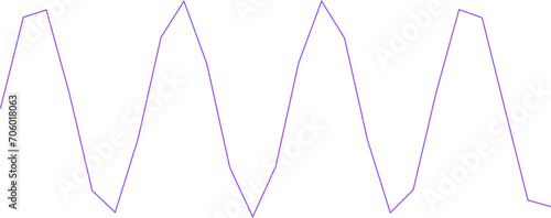 An abstract transparent scribble wave shape line design element.