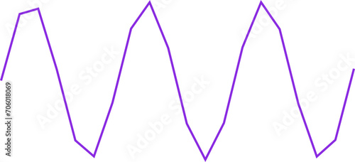 An abstract transparent scribble wave shape line design element.
