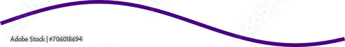 An abstract transparent curvy wave shape line design element.
