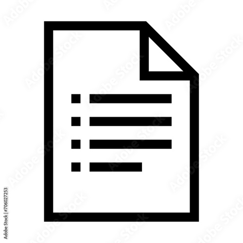  Icono de lista de tareas. Lista de pendientes, registro, planificación. Ilustración vectorial