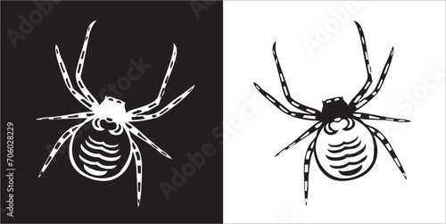 Illustration vector graphics of spider icon