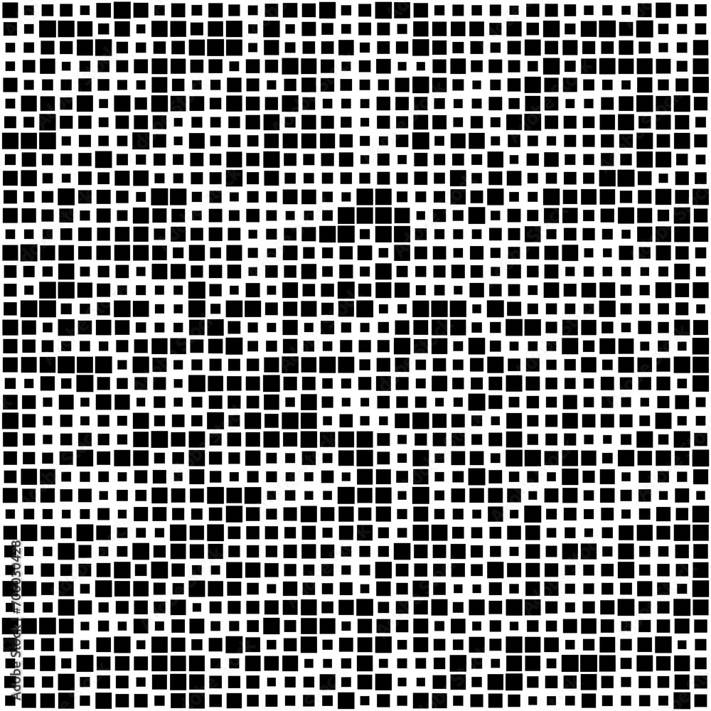 set of black squares set of black squares