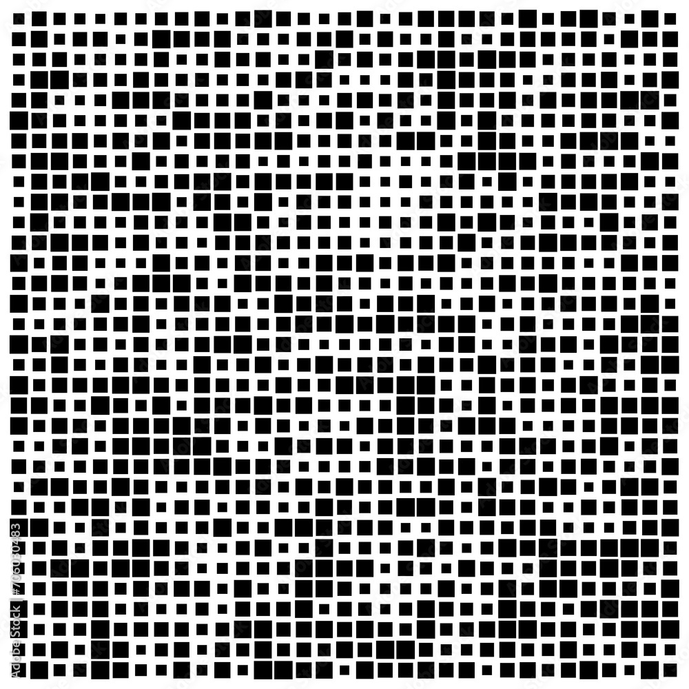 set of black squares set of black squares