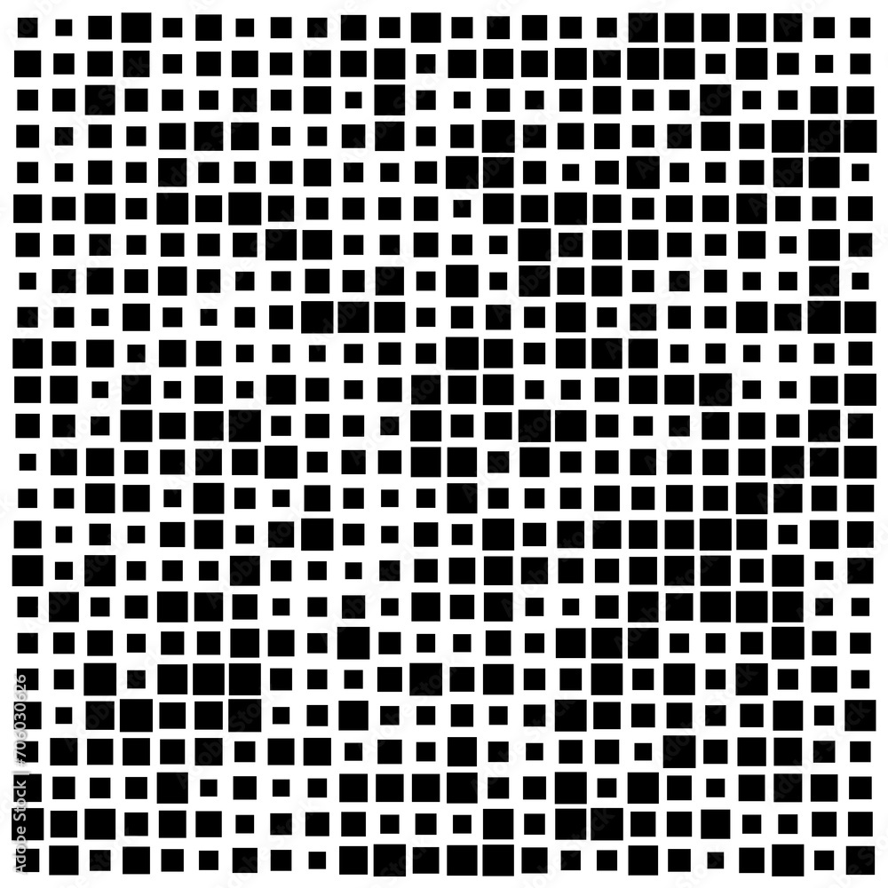 set of black squares set of black squares