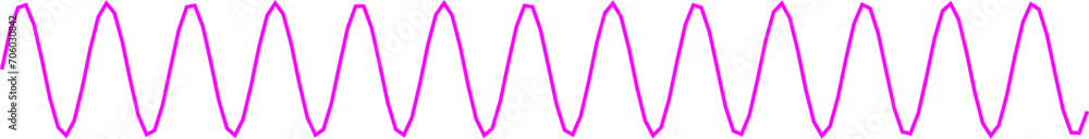 An abstract transparent curvy sine wave shape line design element. An abstract transparent curvy sine wave shape line design element.