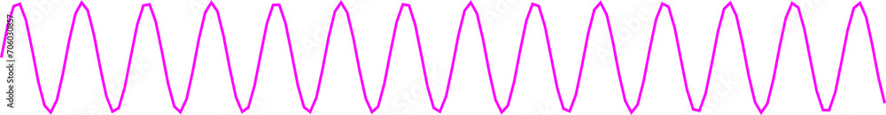 An abstract transparent curvy sine wave shape line design element. An abstract transparent curvy sine wave shape line design element.