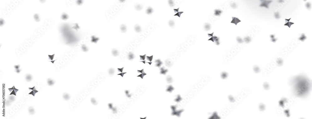 Festive Celestial Cascade: Mesmerizing 3D Illustration of Descending Christmas Stars Festive Celestial Cascade: Mesmerizing 3D Illustration of Descending Christmas Stars