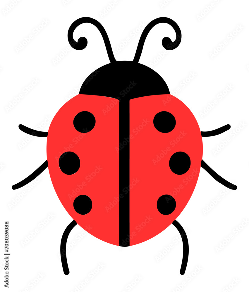 Biedronka ilustracja Biedronka ilustracja