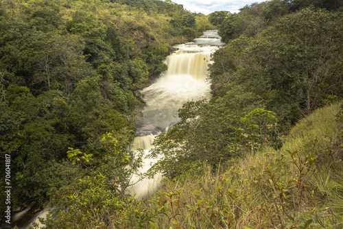 Cachoeira na cidade de Costa Rica, Estado do Mato Grosso do Sul, Brasil photo