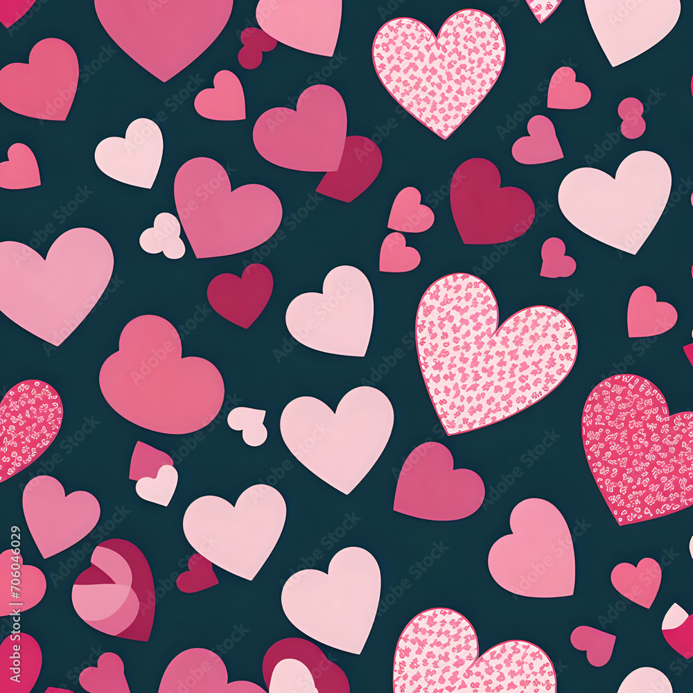 Valentine hearts background, valentine hearts background, seamless background with hearts, seamless pattern with hearts, valentine pattern