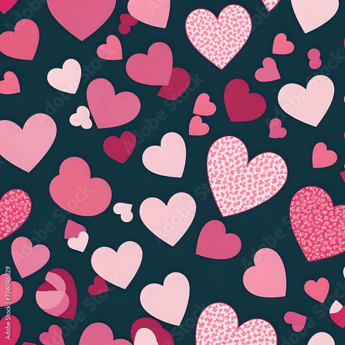 Valentine hearts background  valentine hearts background  seamless background with hearts  seamless pattern with hearts  valentine pattern