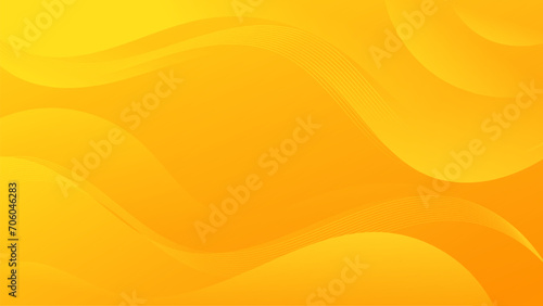 Abstract yellow Background with Wavy Shapes. flowing and curvy shapes. This asset is suitable for website backgrounds, flyers, posters, and digital art projects.