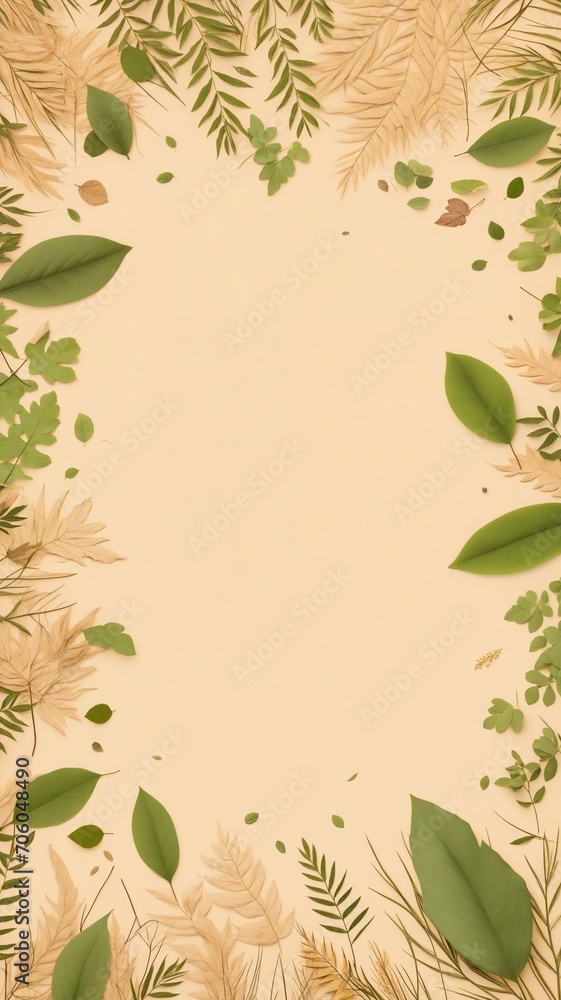 Fresh and beautiful artistic background